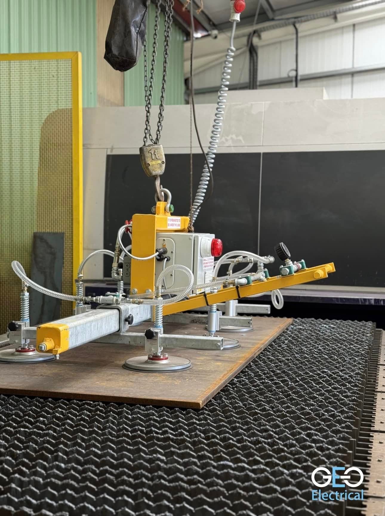 Cable containment and tray installation by GEO Electrical