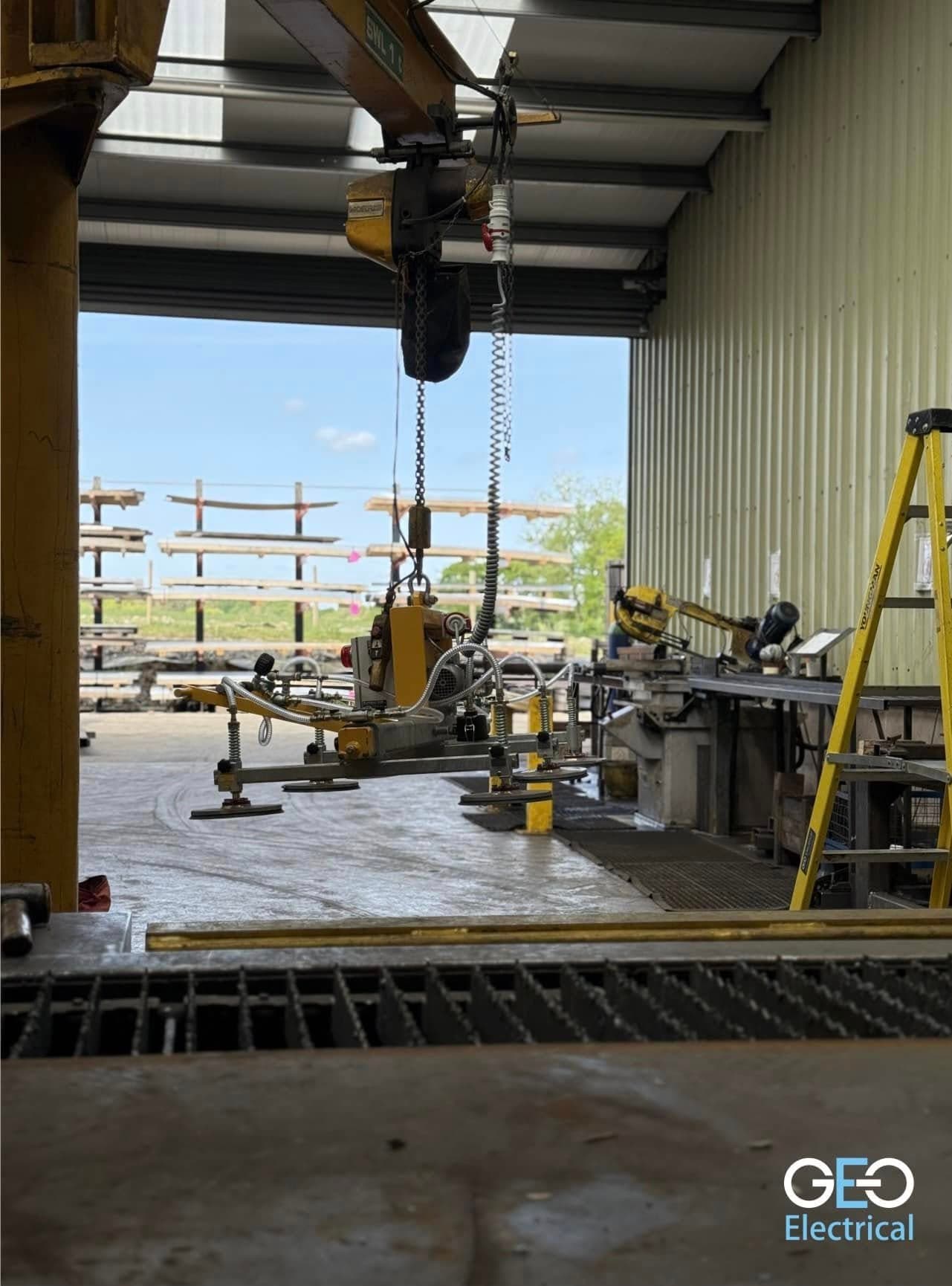 Three-phase power and machinery isolation by GEO Electrical