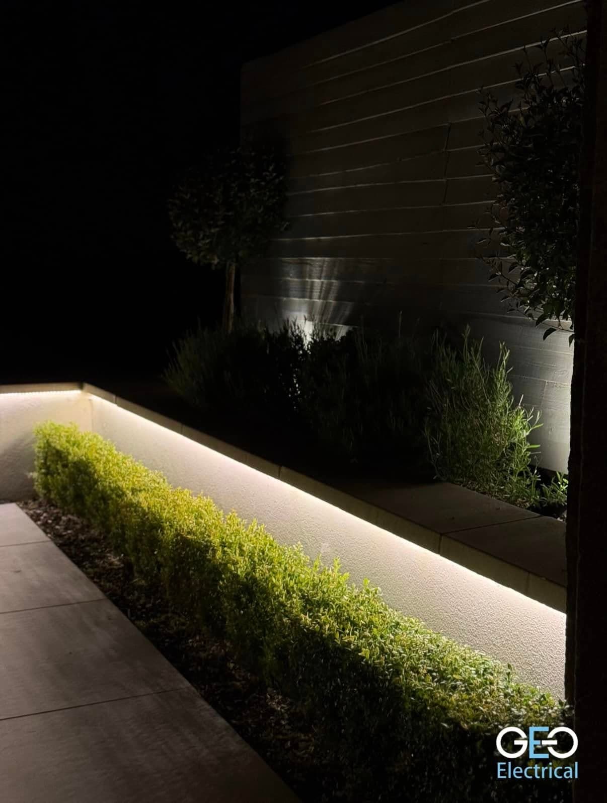 LED lighting installation by GEO Electrical
