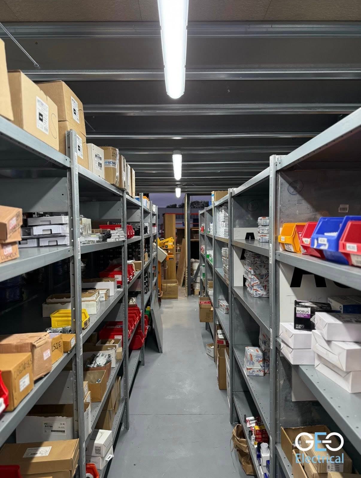 Industrial control panel installation by GEO Electrical