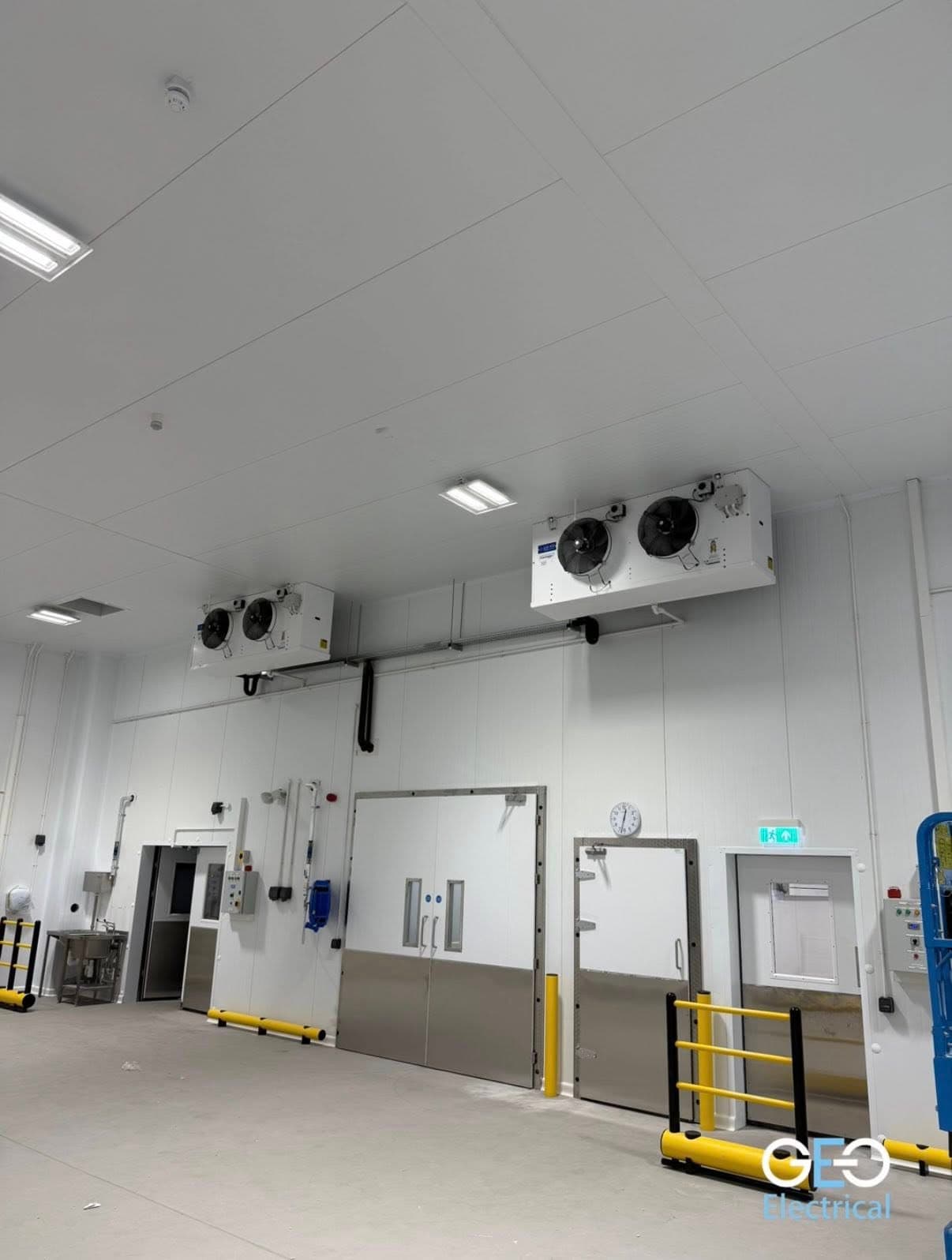 Industrial control panel installation by GEO Electrical